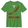 thumbnail image 1 of Boy's Nintendo Halloween Link Belt Costume  T-Shirt - Kelly Green - Small, 1 of 3