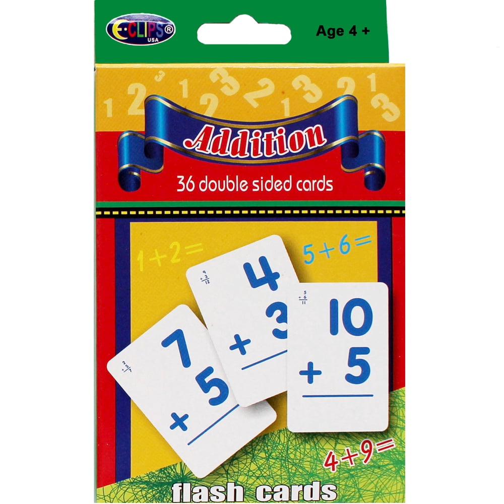 Addition Flash Cards Case Pack 48 Walmart