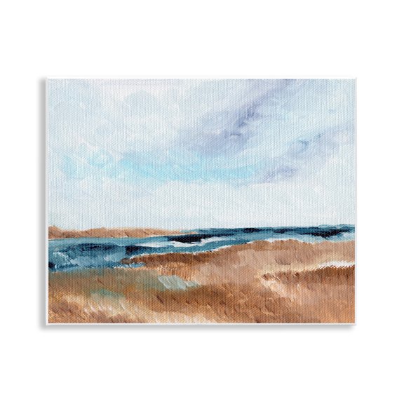 Stupell Industries Coastal View Horizon Wall Plaque Art design by Nikita Jariwala, 11 x 14