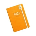 thumbnail image 3 of Planificador 2024 Planificador Semanal Cubierta de PU Planificador de Citas Cuaderno de Lista de Tareas Portátil 156 Hojas/312 Páginas para Oficina, H , naranja, 3 of 8