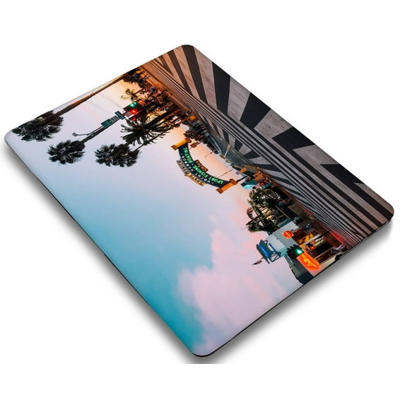 KSK KAISHEK Hard Shell Case Cover Compatible with Newest MacBook Pro 13 inchs with Touch ID + Black Keyboard Cover Model: M1 A2338/A2289/A2251/A2159/A1989/A1706/A1708 (Plants series 0526)