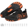 thumbnail image 2 of Zapatos de agua aguas arriba Aqua zapatos transpirable Qiuck secado playa natación calzado, 2 of 9