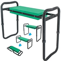 5 Star Super Deals 19'' Folding Garden Kneeler and Seat with Adjustable Height