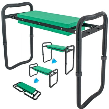 5 Star Super Deals 19'' Folding Garden Kneeler and Seat with Adjustable Height