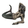 thumbnail image 2 of Veronese Design Bare Mermaid Sea Goddess with Iridescent Tail Statue 11 inch, 2 of 3