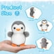 thumbnail image 2 of Llavero de peluche Skylety Penguin, 10 cm, 8 unidades, gris, 2 of 6
