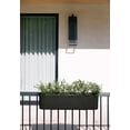 thumbnail image 5 of Veradek Demi Series Railing 36" Plastic-Stone Planter - (Black/2 Pack), 5 of 9