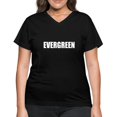 Evergreen Women's VNeck TShirt