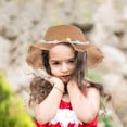 thumbnail image 4 of MERRYHAPY Kids Fashion Straw Hat in Assorted Colors, Lightweight, Portable and Stylish Sun, 4 of 8