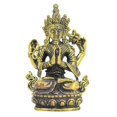 thumbnail image 1 of Mini De Buda Decoración De Forma De Estatuilla Coleccionable De Buda Mini Brillo Guanyin de cuatro brazos Baoblaze Estatua De Buda, 1 of 8