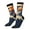 3 Black, variant on American Bald Eagle A Print Adult Socks for Men & Women,Calf Socks, Ankle Socks,Boots Socks,Breathable Casual Sock,Unisex Crew Socks