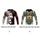 thumbnail image 2 of Minnieouse Poliéster Fácil de limpiar Moda Primavera Otoño Sudaderas con capucha de animales para hombres y mujeres Chaqueta de otoño unisex Camisetas estilo 2 4XL, 2 of 5