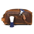 thumbnail image 3 of Bolsa de viaje para artículos de aseo Aaron Leather Goods Premium Leather, 3 of 8
