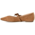 thumbnail image 3 of Journee Womens Aizlynn Ballet Pointed Toe Slip On Dress Flats, Widths Available, 3 of 9