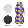 thumbnail image 6 of Jeiento Palm Tree Car Seat Cover 1 PCS Front Car Seats Protector Vehicle Cushion Covers Bucket Seats Cushion Covers Washable Auto Accessory Universal Fit for Most Vehicles, 6 of 6