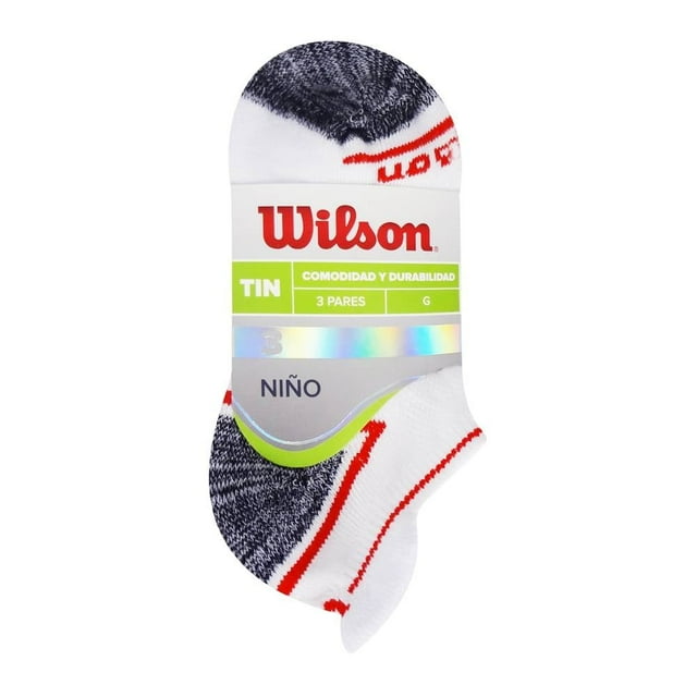 Tin Wilson para Niño, Multicolor 3 Pares Talla G de 21.5 a 23 cm