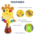 thumbnail image 3 of MesaSe Baby Rattles Set, Infant High Chair Toys W/ Suction Cup, Electronics Interactive Development Baby Tray Toy, Newborn Gifts for 6, 9, 12, 18, 24 Months, 1 2 Year Olds, Boys Girls Kids, 3 of 7