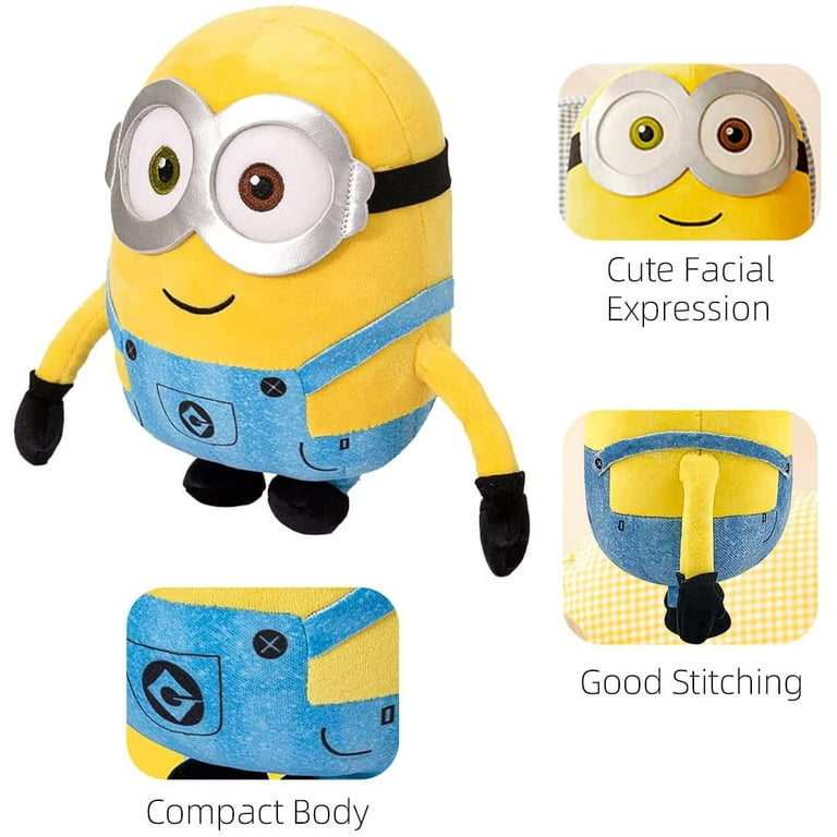 HCXIN Minions Plush Toy Bob Stuffed Animals 7.9
