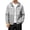 Light Gray, variant on Sun Hoodie Mens Summer Fall Long Sleeve Loose Casual Lightweight Zip Up Hooded Sun Jacket Outerwear with Pockets
