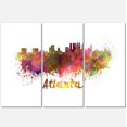 thumbnail image 2 of Atlanta Skyline - Cityscape Canvas Artwork Print, 2 of 3