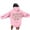 Pink, variant on Luwomo Womens' Leisure Sweatshirts Long Sleeve Letter Graphic Hooded Loose Fit Pullover Tops Blue,L