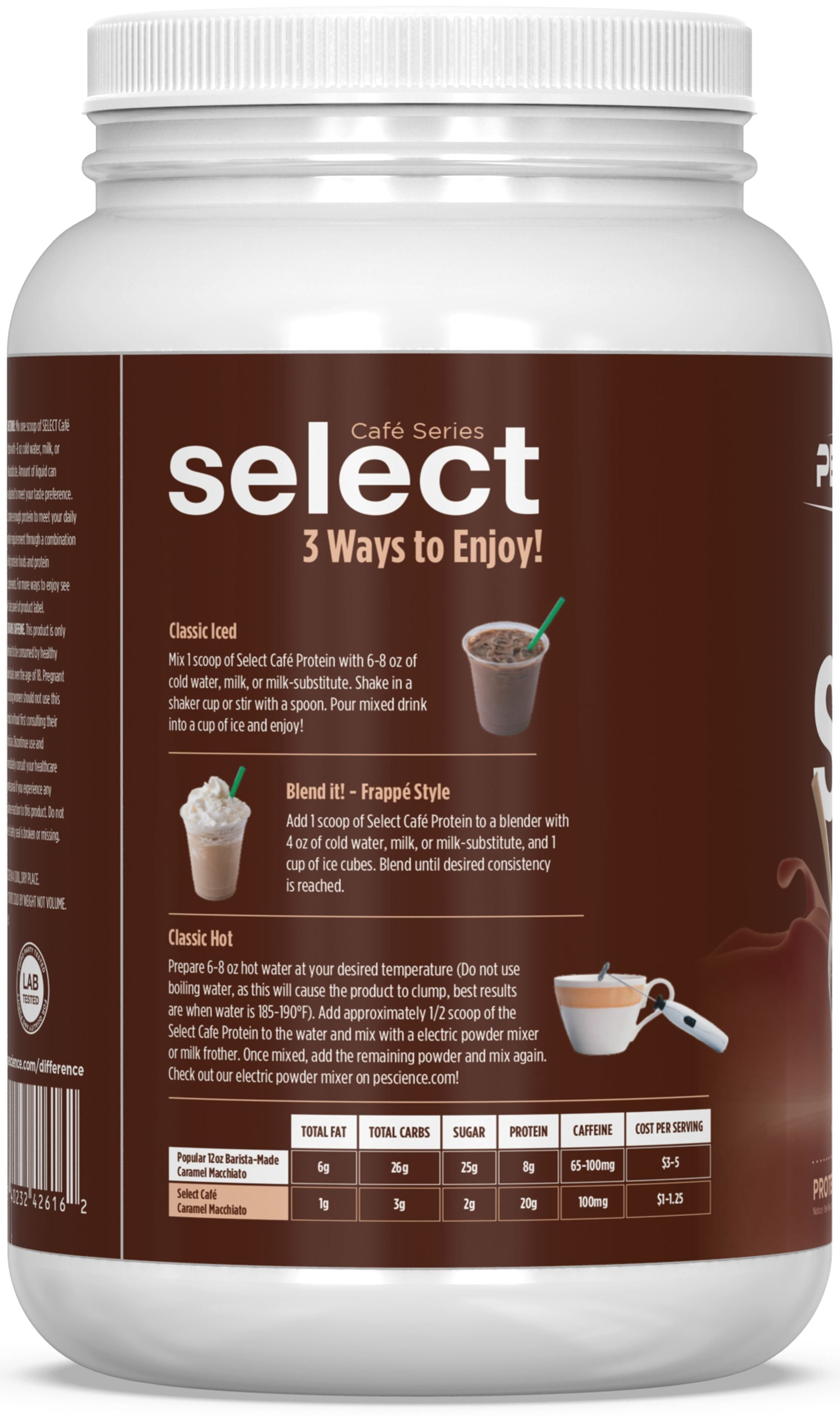 Select Cafe Series Protein