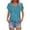 *-18Blue, variant on VBVC No Boundarie Women's V-Neck Short Sleeve T-Shirt,Ladies Dressy Casual Basic Tee,Summer Breathable Tops For Women,Army Green,S-2XL