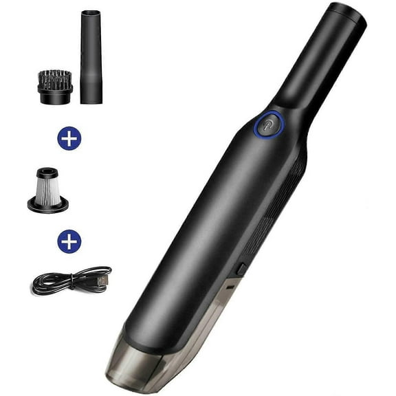 Car Vacuum Cleaner, Cordless Hand Vacuum, Portable 120w 2000mah With Washable Filter For Home, Table, Office, Pet Peas