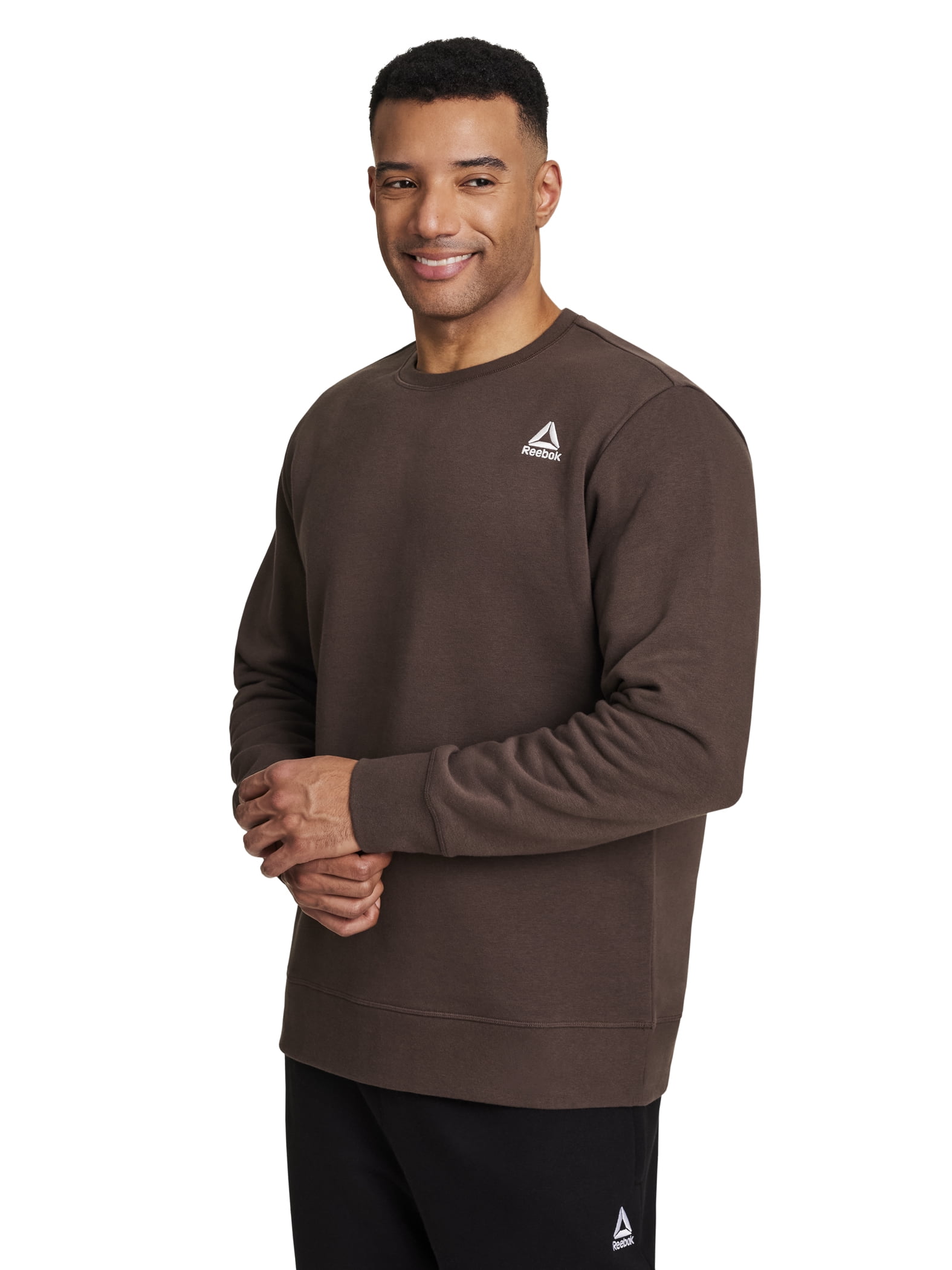 Reebok Men's and Big Men's Game Day Fleece Crewneck Sweatshirt, Sizes XS-5XL