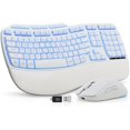 thumbnail image 1 of Combo Teclado y Ratón Inalámbricos SABLUTE con Reposamuñecas Ergonómico, 1 of 9
