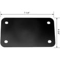 thumbnail image 2 of LFPartS Black Motorcycle License Plate Backing Reinforce Plate for Motorcycle License Plate, 2 of 3