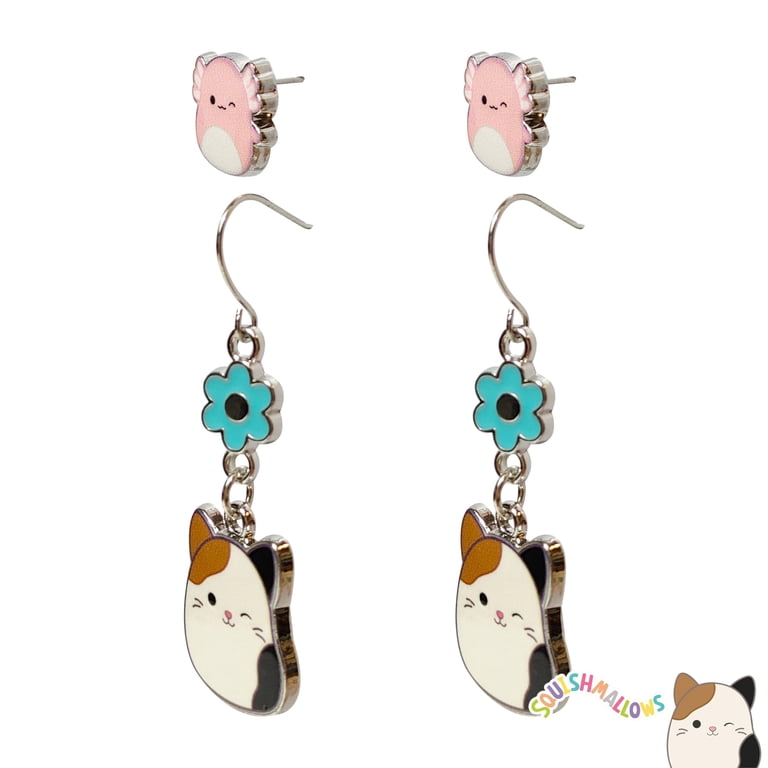 OUSIO Adorable Acrylic Pigeon Earrings – Cute Dove Bird Dangle Hypoallergenic Jewelry For Women (Blue, 1.18 Inch)