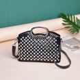 thumbnail image 4 of Bolso de mujer con tachuelas y remaches de serpiente de diamantes, bolsos de marca de lujo famosos para mujer, bolso de mensajero de moda 2022 para mujer, bolso de noche para banquete, 4 of 5