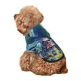 thumbnail image 5 of Salouo Fantasy Treehouse Planet Scene Pattern Small Dog Hoodie Sweatshirts Dog Clothes Coat Clothing Puppy Sweater Outfit Pullover Pet Winter Coat Sweater Outfit-X-Small, 5 of 7