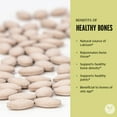 thumbnail image 4 of Banyan Botanicals Healthy Bones – Organic Bone Health Supplement with Ethical Coral Calcium – All Natural Calcium Supplement for Bones & Joint Health* – 90 Tablets – Non-GMO Sustainably Sourced, 4 of 8
