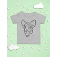 thumbnail image 3 of Scarf Sphinx Cat T-Shirt Infant -Image by Shutterstock,  24 Months, 3 of 4
