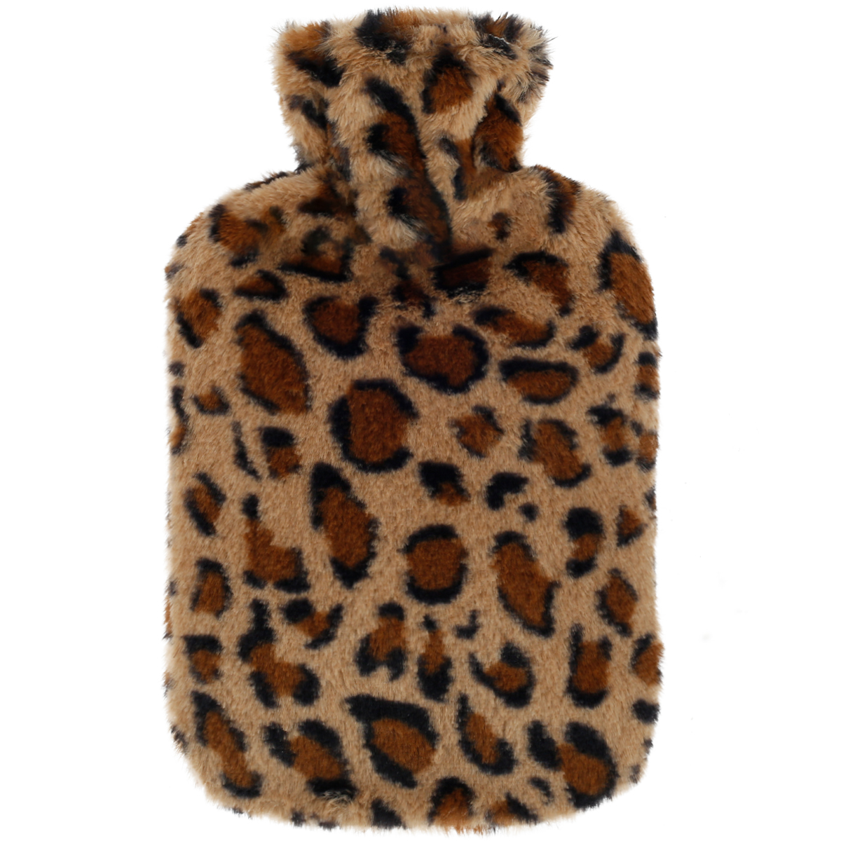 Hot Water Bottle 2L Hot Water Bottles with Cloth Cover Winter Warm Hot Water Bag Potable Leak-proof Hot Water Pouch for Pain Relief Natural Warm Compress Heat Therapy