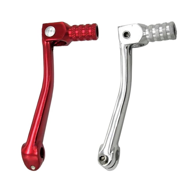 2 piezas de cambios de motocicleta de cambios plegable de cambios de piezaza para mayoría 4 shamjiam Palanca de cambio de cambios