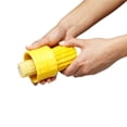 thumbnail image 4 of Chef'n Cob Corn Stripper in Yellow, Metal Stainless Steel, 4 of 9