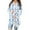 Light Blue, variant on Women's Holiday Cardigans Holiday Casual Plaid Print Cardigan Jacket Long Sleeve Shawl Collar Dusters Xmas Open Front Cardigans Red XXL