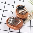 thumbnail image 5 of Leileiiiii 8 Key Mini Kalimba exquisite Finger Thumb Piano Marimba Musical good accessory, 5 of 9