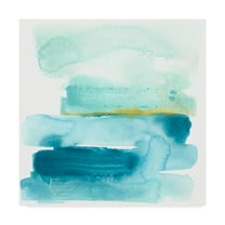 Trademark Fine Art 'Liquid Shoreline I' Canvas Art by June Erica Vess