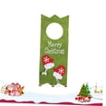thumbnail image 5 of SHOWERORO Christmas Hanging Decor Felt Door Handle Decoration For Hotel 1Pc, 5 of 5