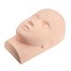 thumbnail image 2 of Maniquin Head Pestañas Injerto Soft-Touch Silicona Caucho Elástico Liso Liso Reutilizable Molde de cabeza para la extensión de las pestañas Mackup Tatuaje Kearding CE001576-00, 2 of 7