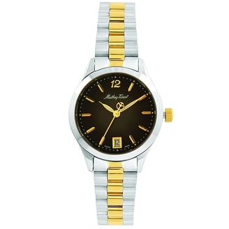 ESQ By MOVADO Ladies\' Filmore Two Tone Stainless Steel Watch. New Battery. 6.5\