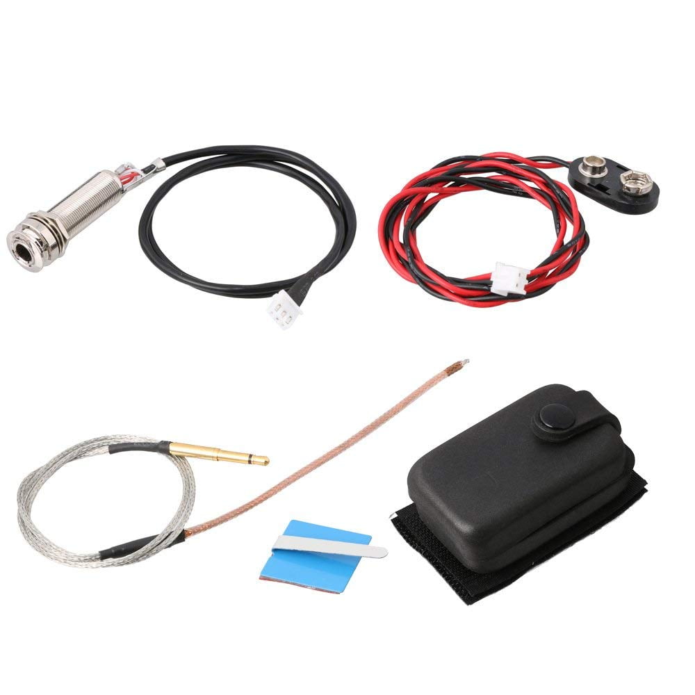 IRIS-2 Sound Hole Control Preamp Guitar Pickup Piezo Pickup System for Acoustic Folk Guitar