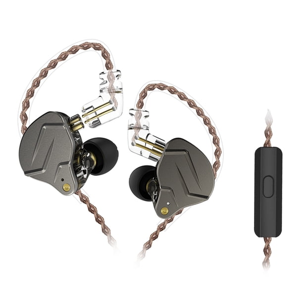 KZ ZSN Pro Metal Earphones 1DD+1BA Tecnología híbrida Auriculares con cable Conector de 3,5 mm