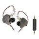thumbnail image 1 of KZ ZSN Pro Metal Earphones 1DD+1BA Tecnología híbrida Auriculares con cable Conector de 3,5 mm, 1 of 9