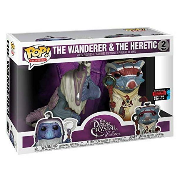 Funko Pop! Dark Crystal The Wanderer and The Heretic Exclusivo de la Convención de Oto