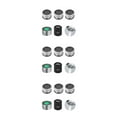 thumbnail image 2 of serony 4x Silver Universal Fit Tap Aerator Easy Installation Long Lasting Environmental Friendly Compact 【20mm】 3Set, 2 of 6